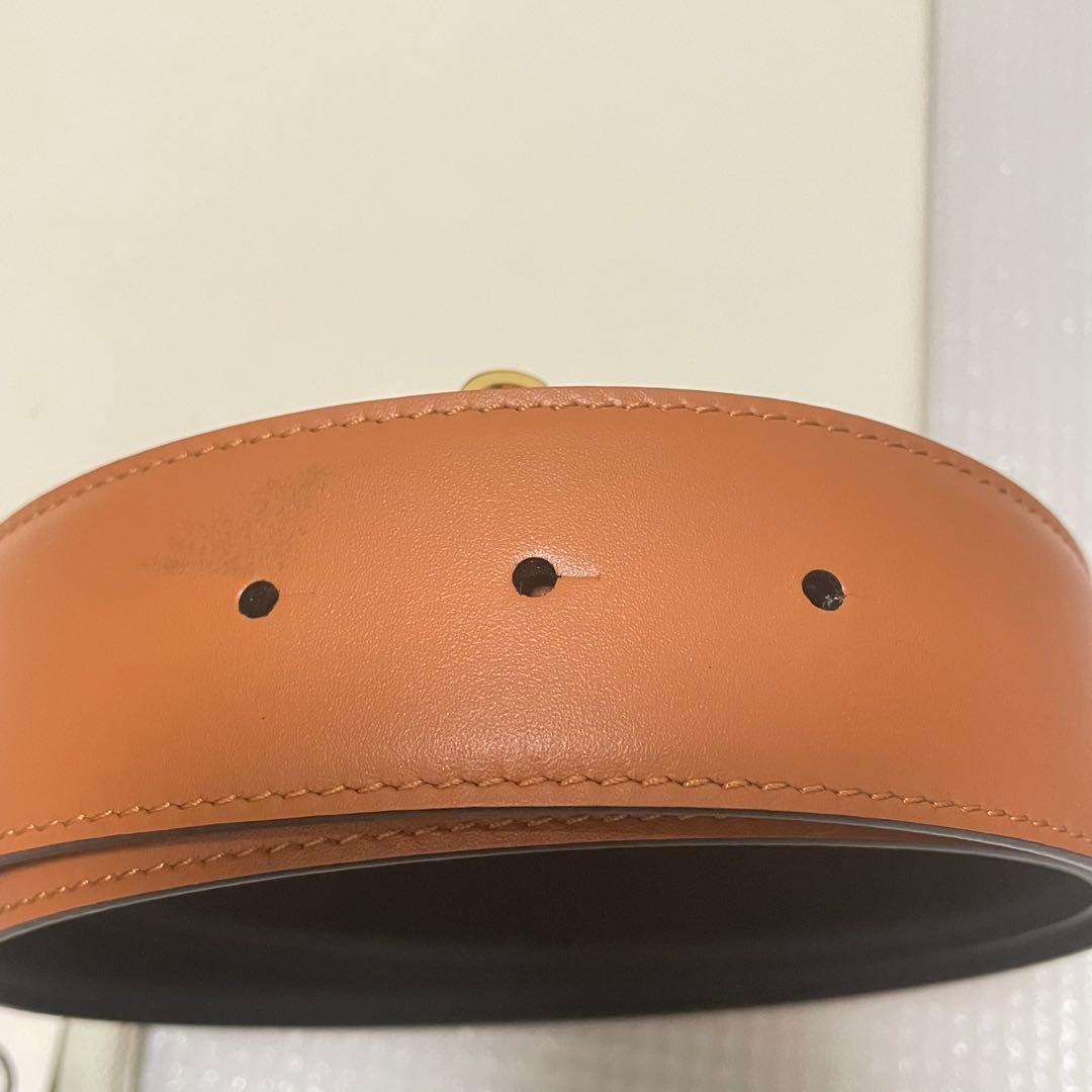 LOEWE ロエベ　アナグラム　ベルト　リバーシブル