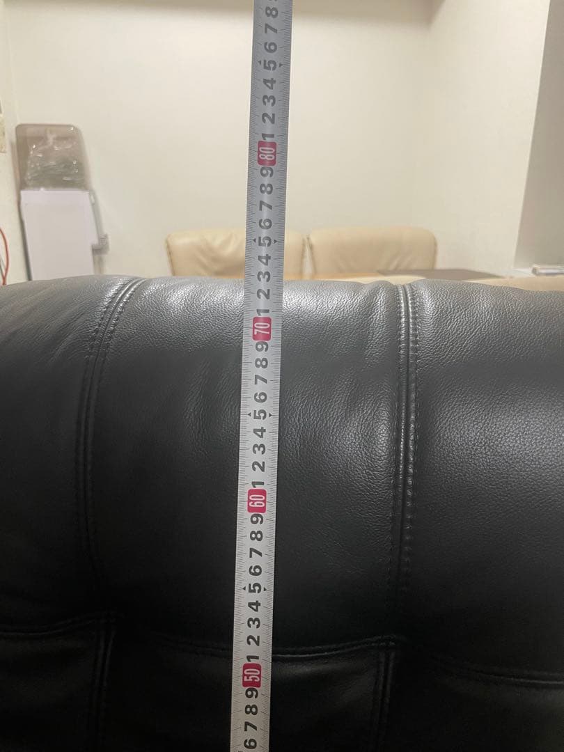 ニトリ本革1人がけソファー※福岡県内または佐賀市・鳥栖市 限定