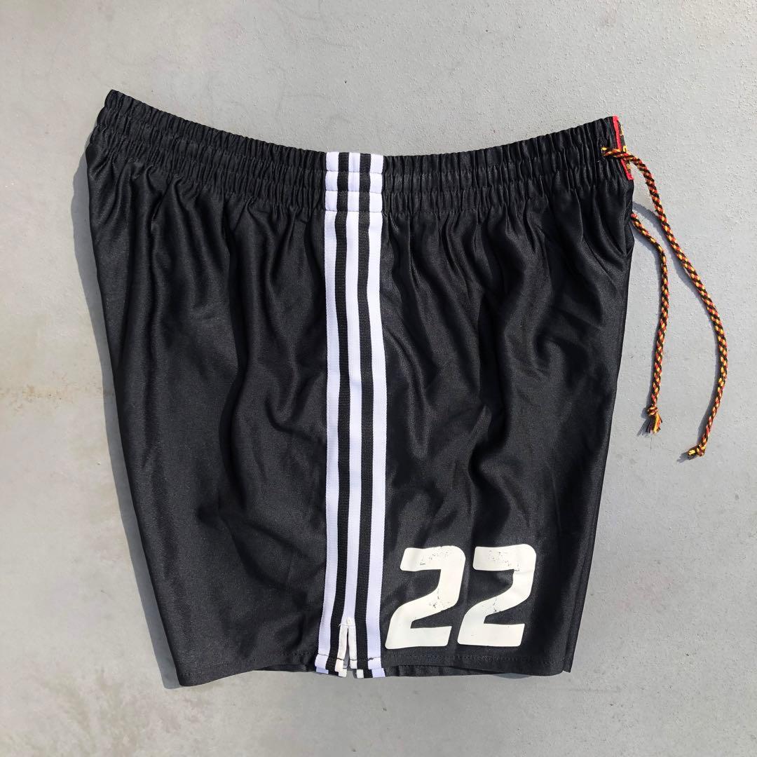 90s adidas サッカーユニフォーム セットアップ Oサイズ XL 緑 黒