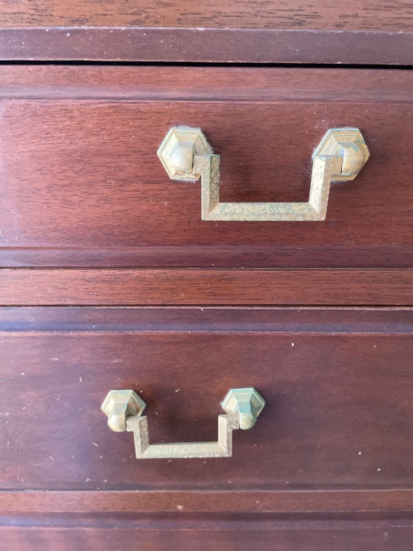 マルニ木工　天然木　机　ライティングビューロー　レトロ　アンティーク