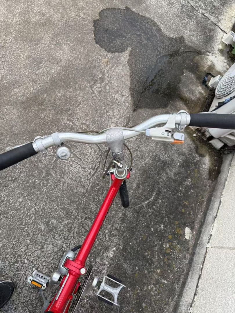 317 ブリヂストン トランジット 折りたたみ自転車 3ギア 前後タイヤ新品