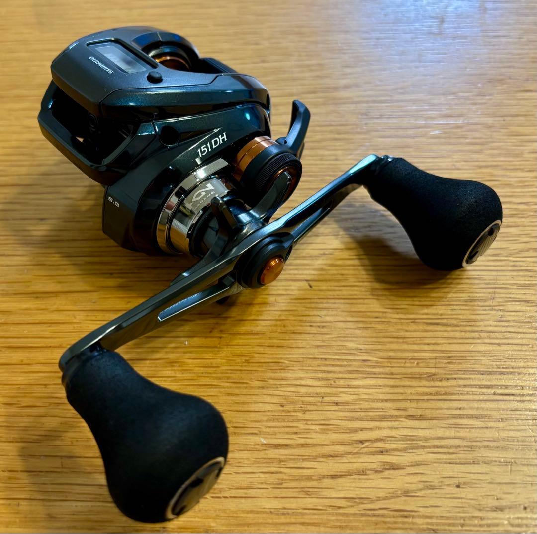 【ほぼ新品】シマノ！25年NEWモデル！バルケッタ F カスタム！151DH！