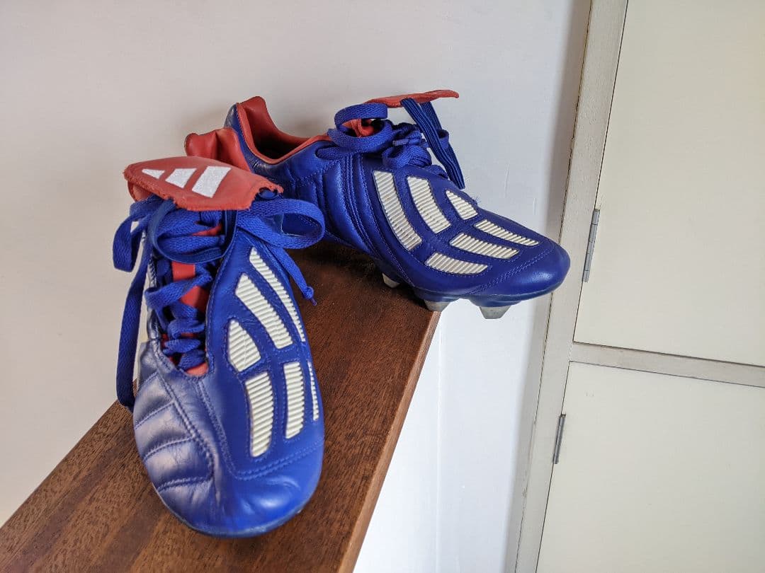 2002年 アディダス プレデターマニア SG ジャパンブルー 27cm - メルカリ
