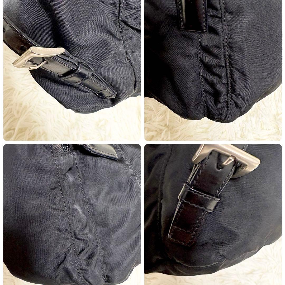 極美品　PRADA プラダ リュック バックパック 三角ロゴ　巾着 ナイロン