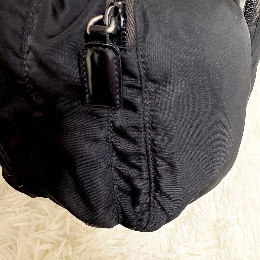 極美品　PRADA プラダ リュック バックパック 三角ロゴ　巾着 ナイロン