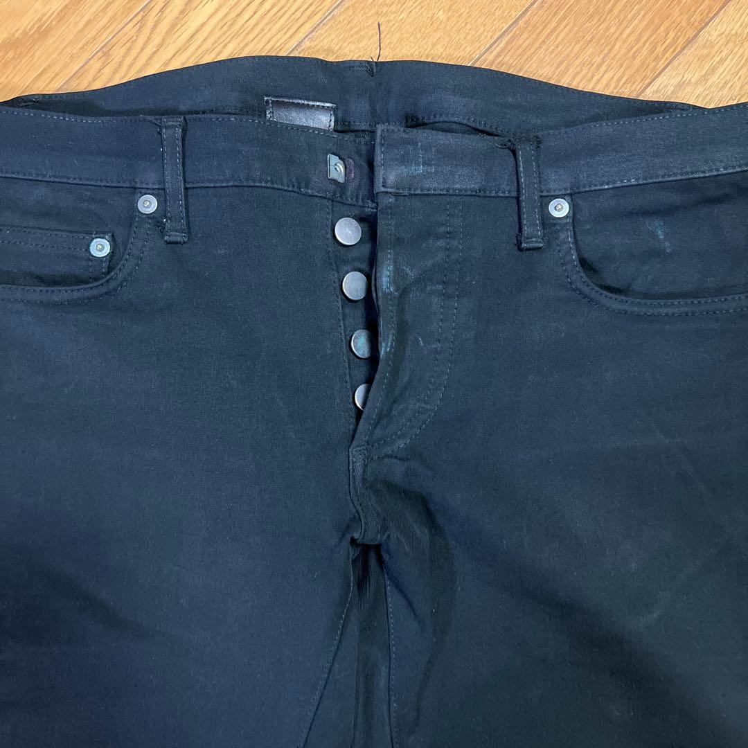 Dior スキニーデニム ブラック 30 エディ期