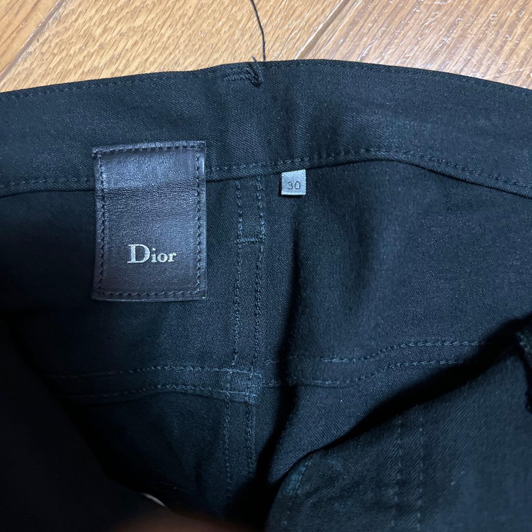 Dior スキニーデニム ブラック 30 エディ期