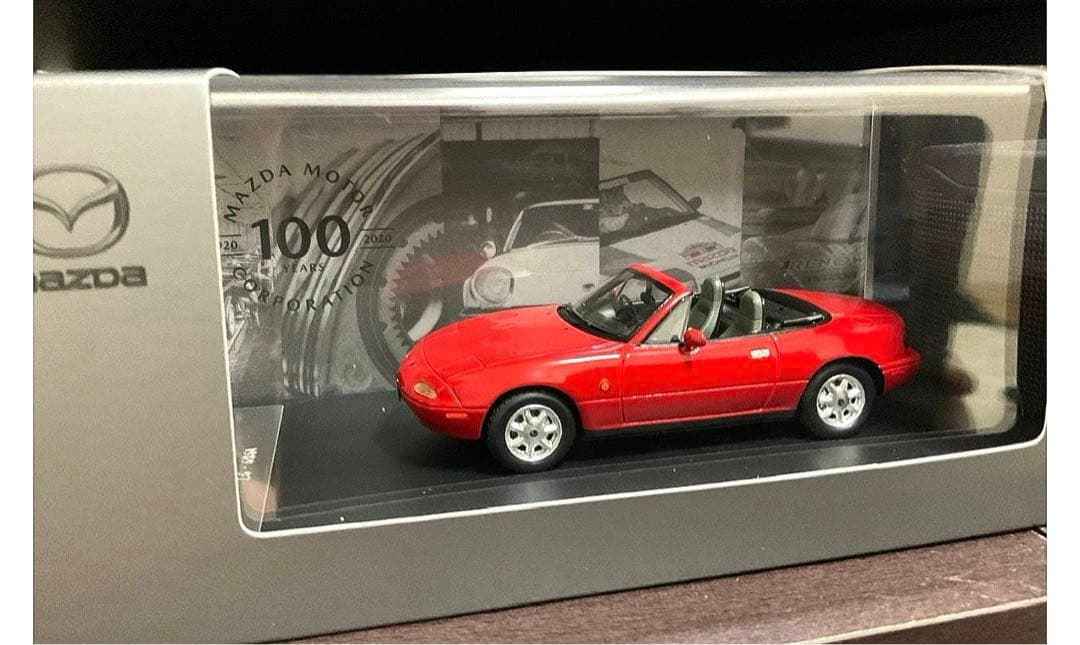 1/43 マツダ EUNOS ROADSTER NA 1989 100周年限定