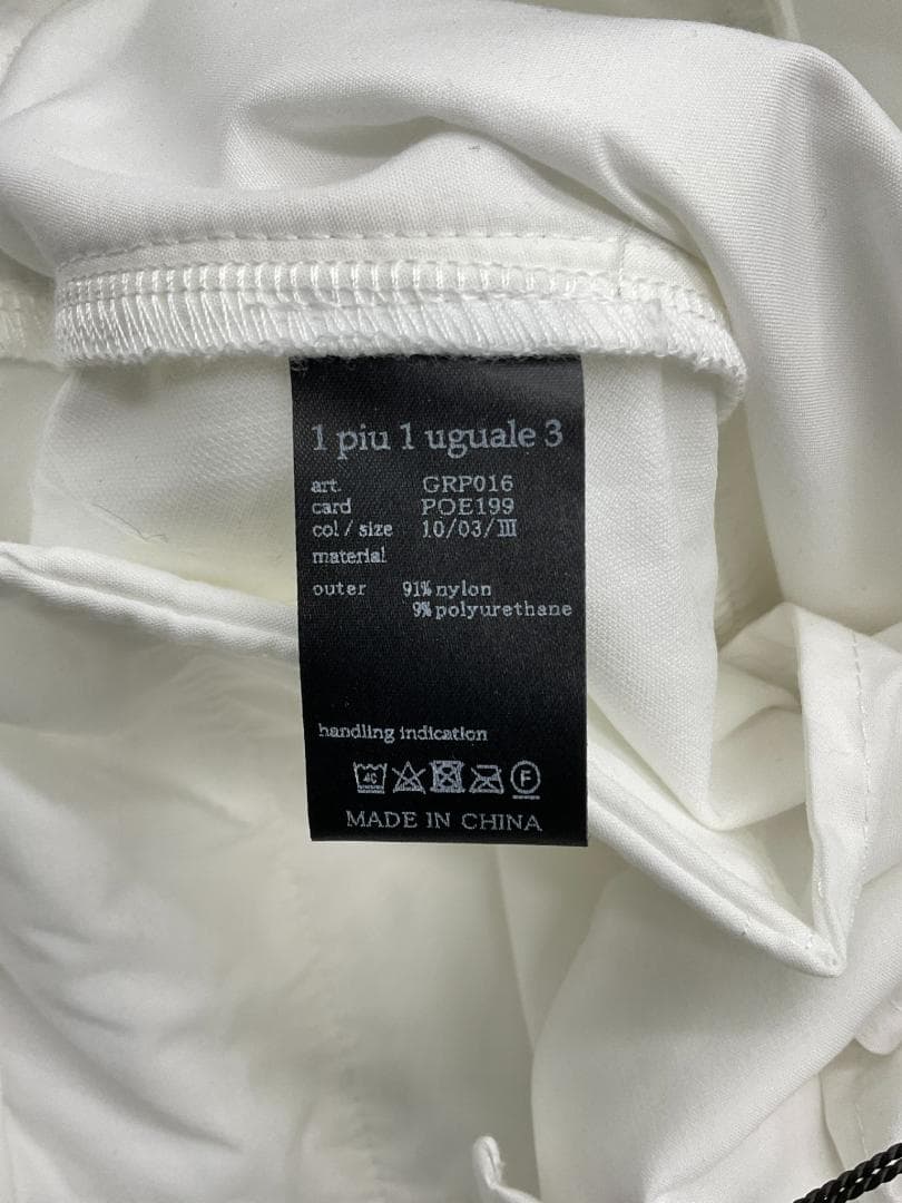 S【未使用品】1PIU1UGUALE3　GOLF サイドラインスラックス WW