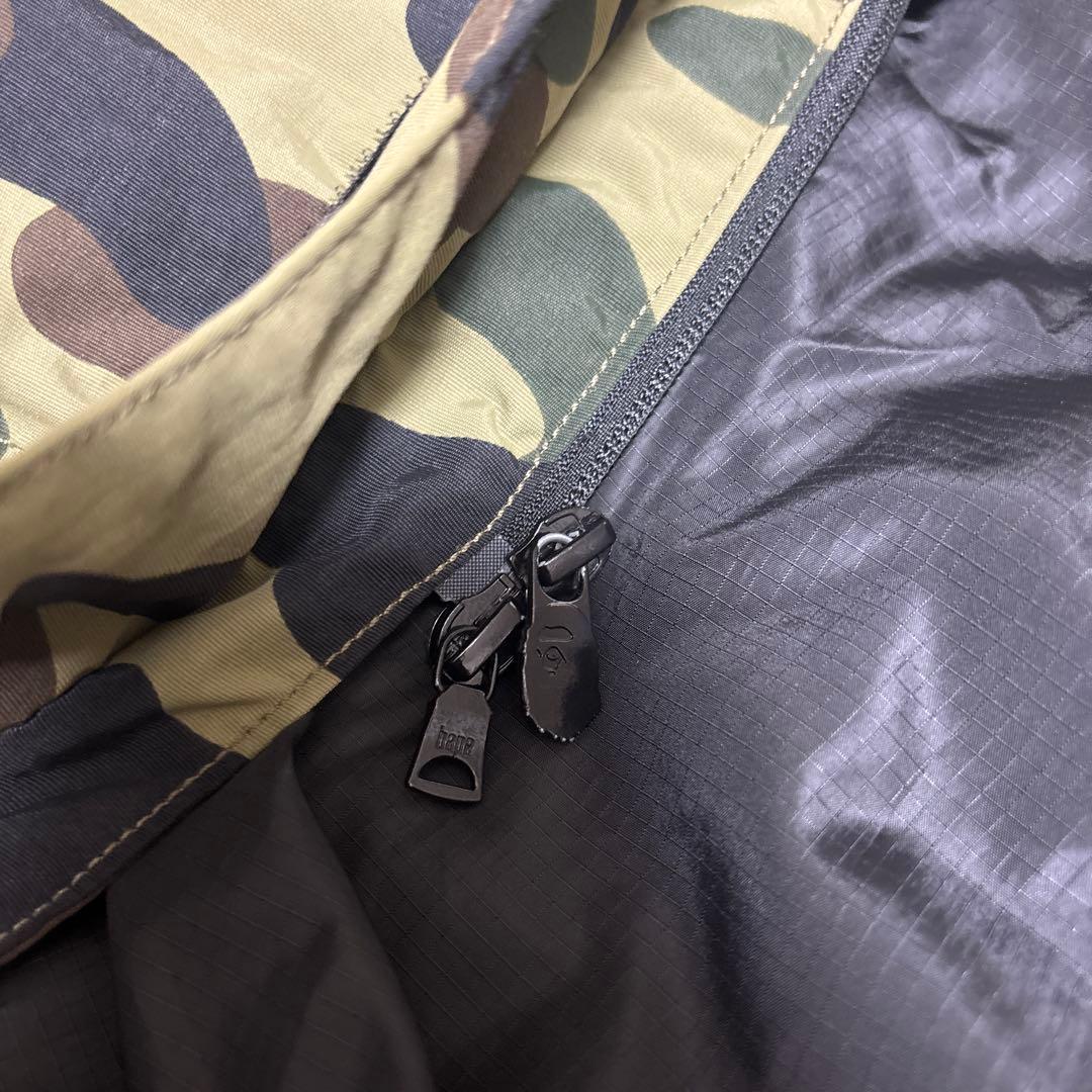 A BATHING APE カモフラージュ ダウンジャケット