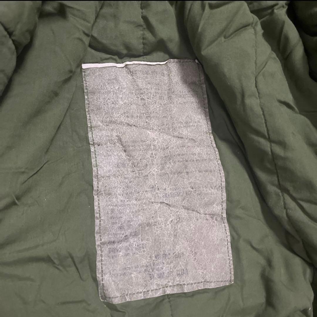米軍　実物　SLEEPING BAG スリーピングバッグ　ODグリーン　①