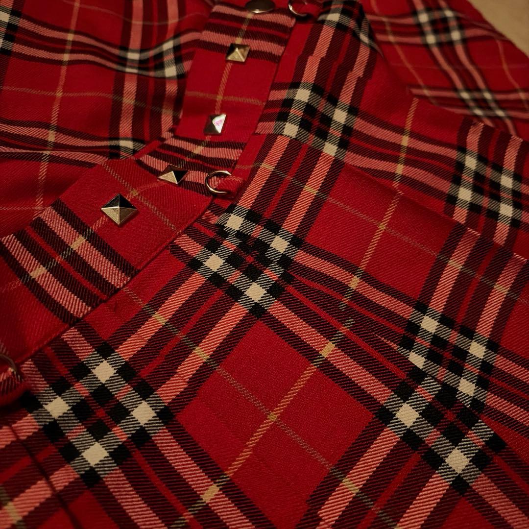 美品　bodyline ボンテージパンツ　スカート付き　パンク　ロック