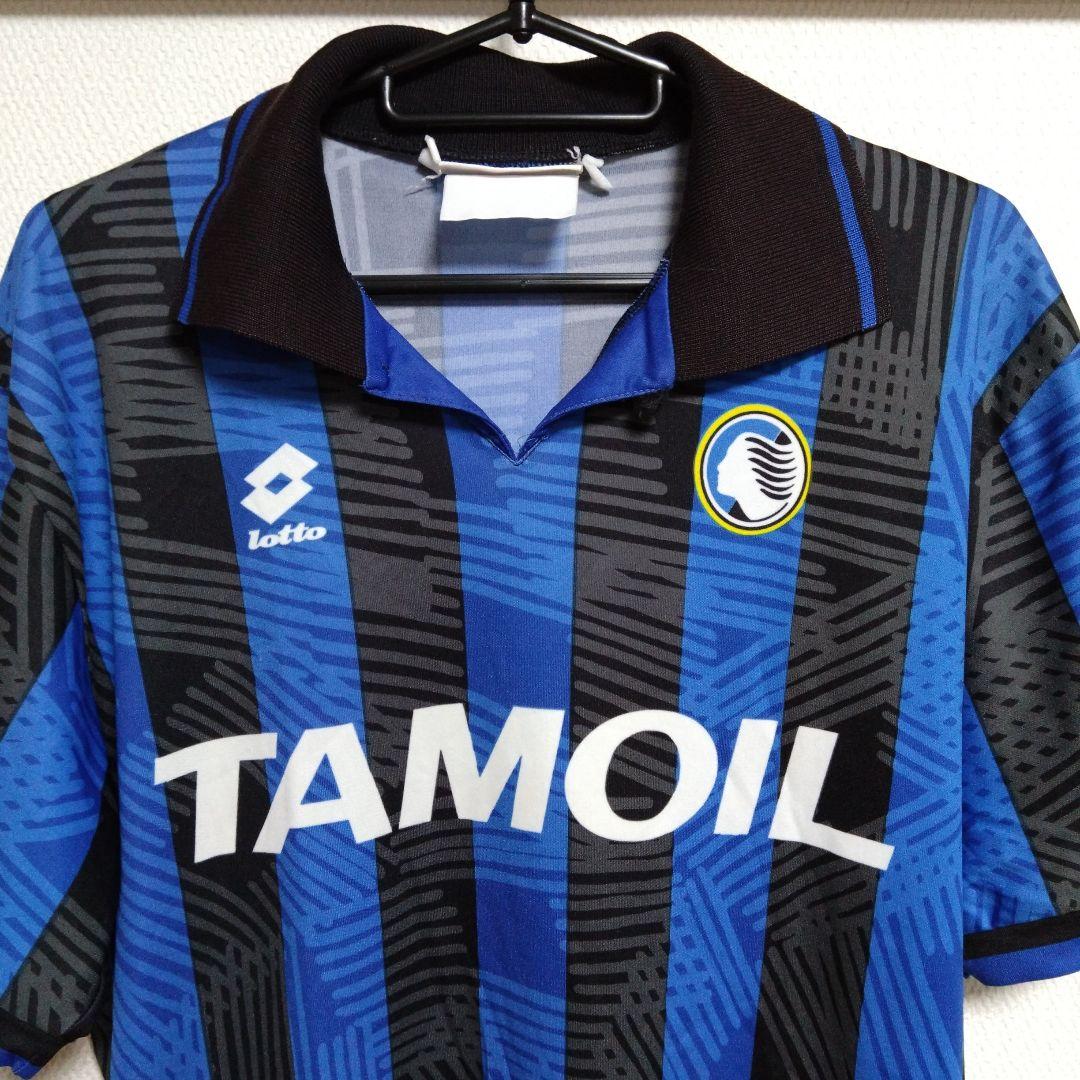 激レア　美品　セリエA　アタランタ　ユニホーム　ゲームシャツ②