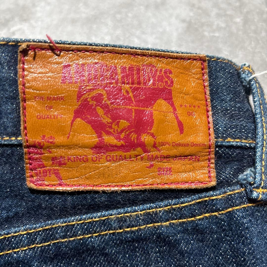 and family アンドファミリー インディゴ デニムパンツ 日本製