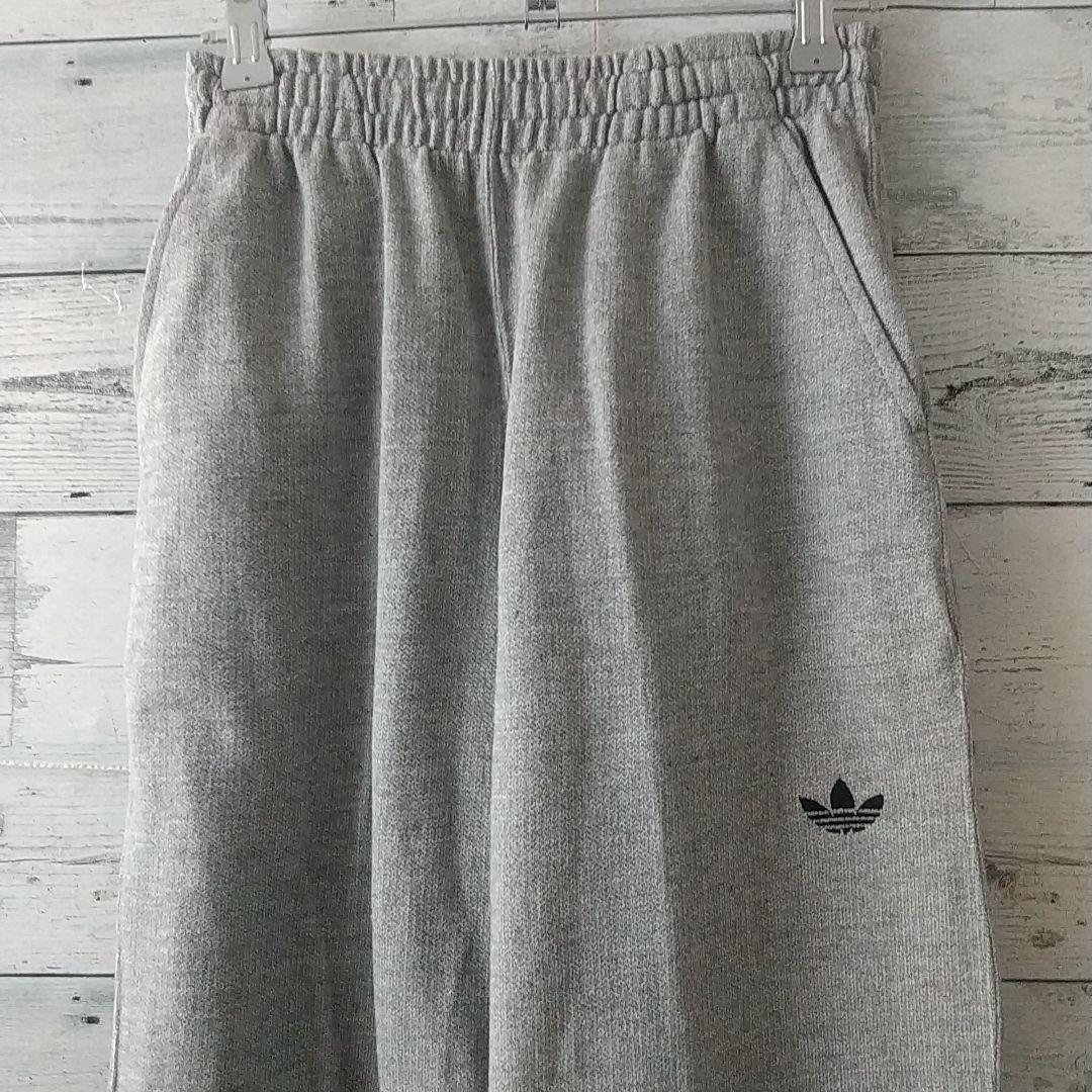 美品希少☆80s デサント製 アディダス 刺繍 パーカー ジャージ セットアップ