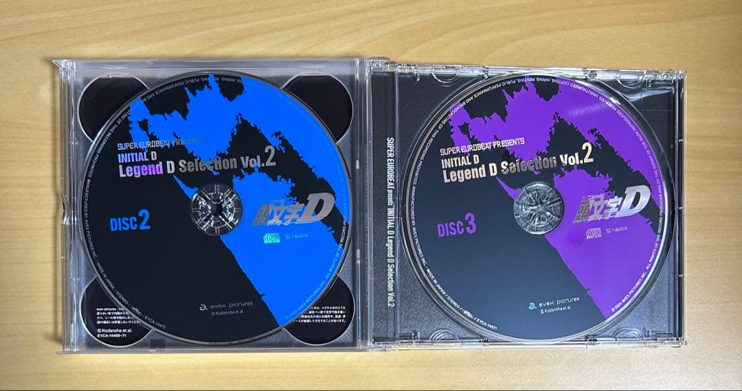 CD 頭文字D BEST SONG COLLECTION 1998-2014