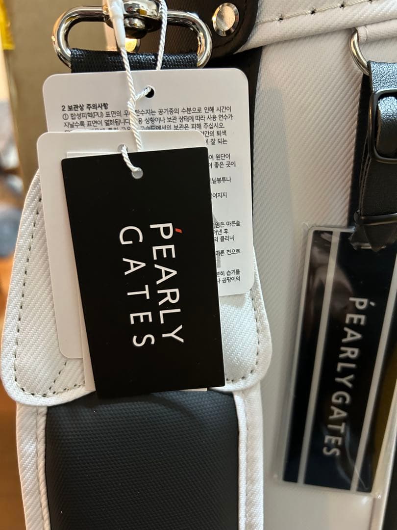 PEARLY GATES パーリーゲイツ　自立式キャディバック　新品タグ付