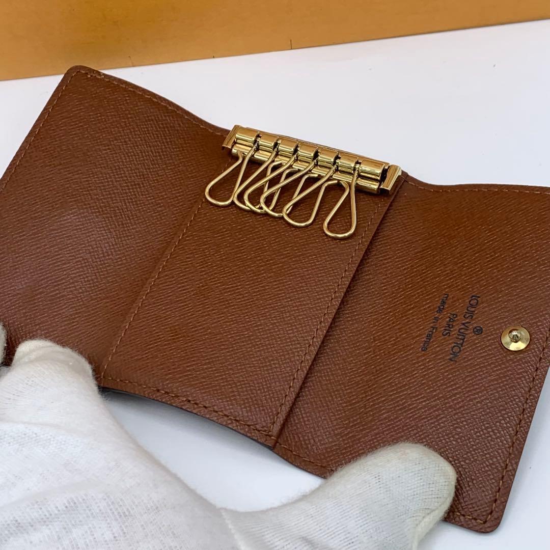 【超美品】ルイヴィトン　ミュルティクレ6 キーケース　6連　モノグラム