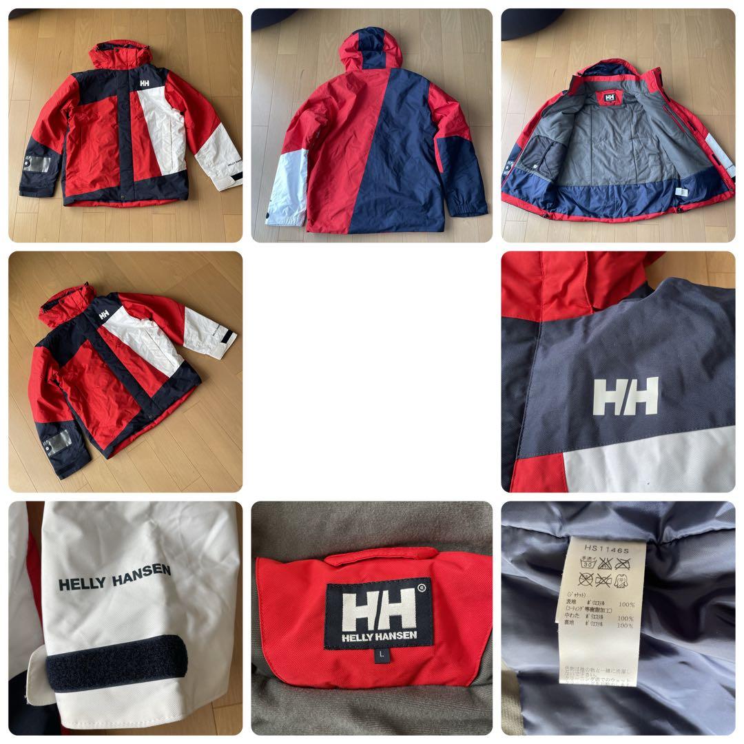 ヘリーハンセン　HELLY HANSEN スキーウェア　サイズL 中古