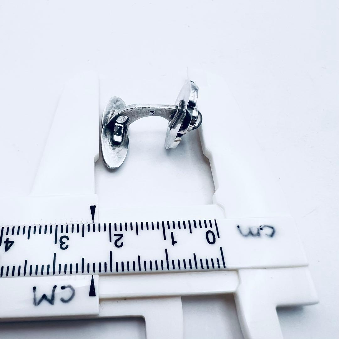 レア ジョージジェンセン ＃3 ムーンストーン カフス カフリンクス