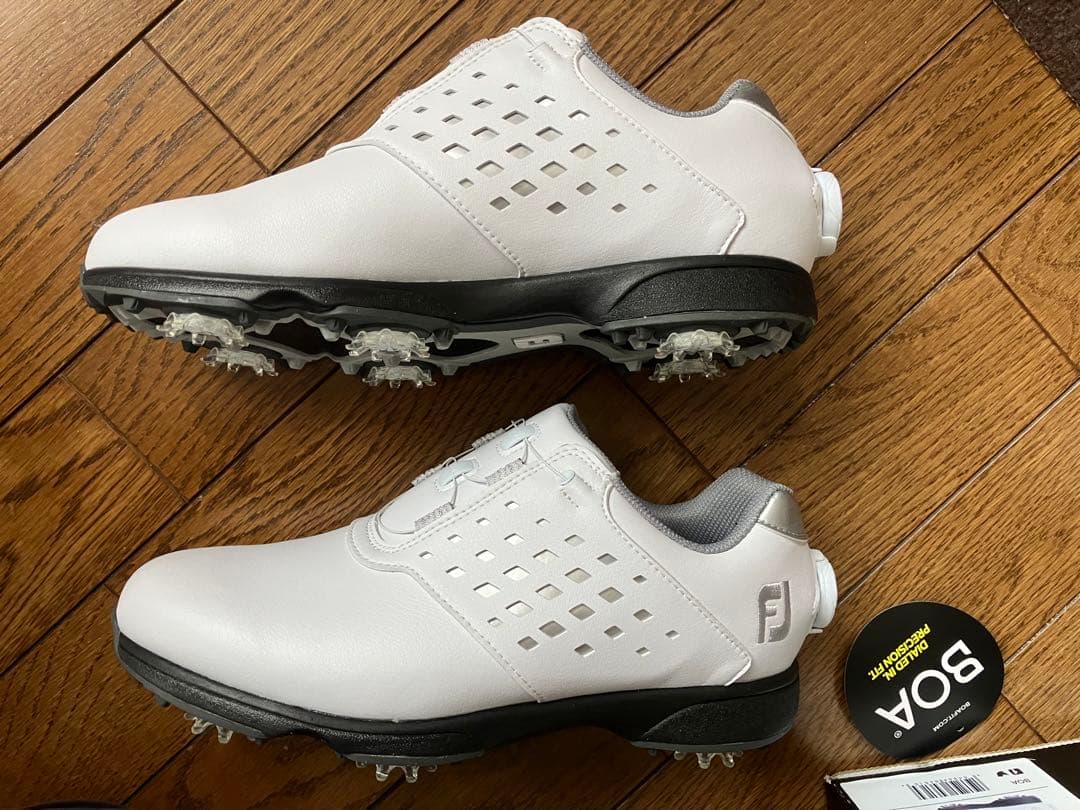 未使用FootJoyフットジョイ24cmゴルフシューズレディース