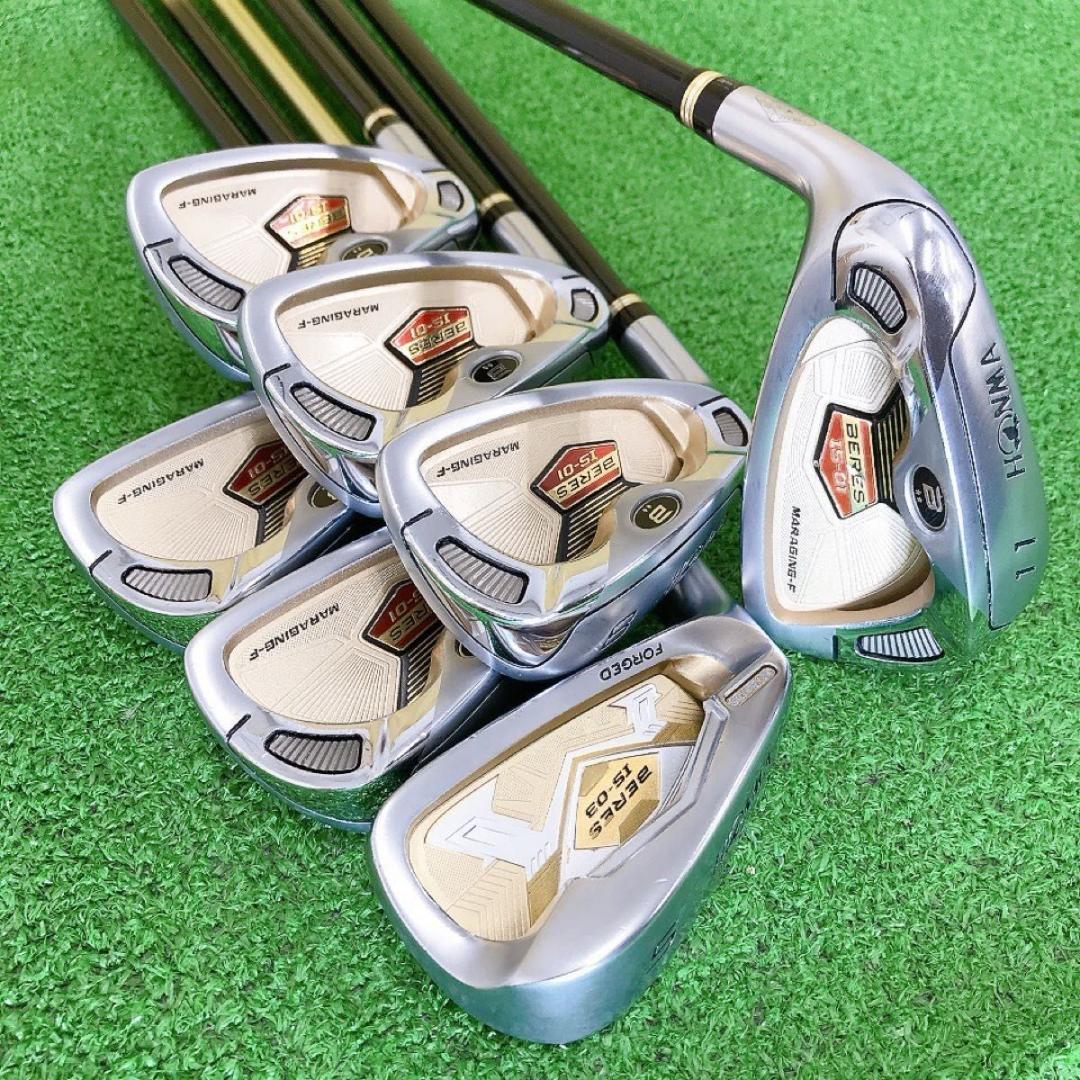 チ72希少左利き用 2S HONMA BERES レフティアイアン7本セット - メルカリ