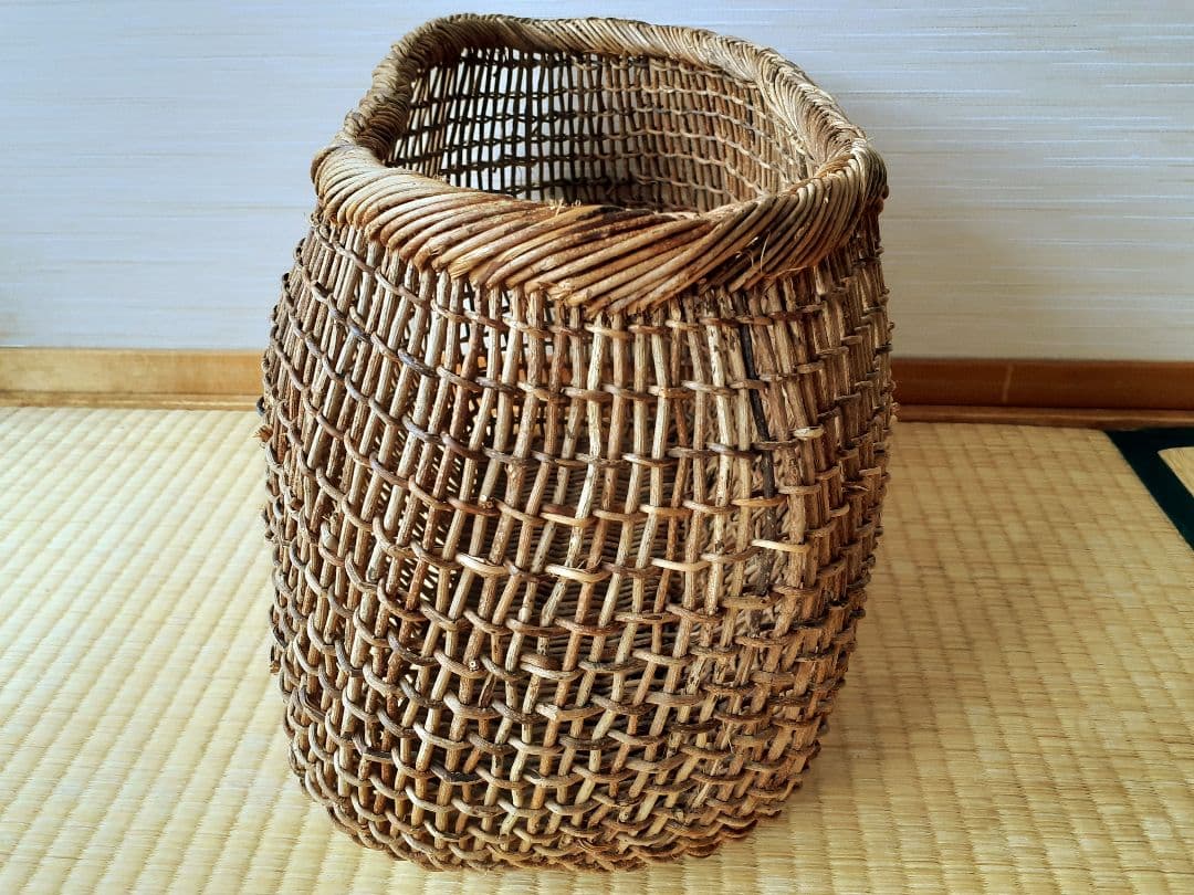 あけび　こだし編　かご