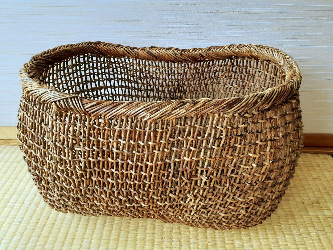 あけび　こだし編　かご