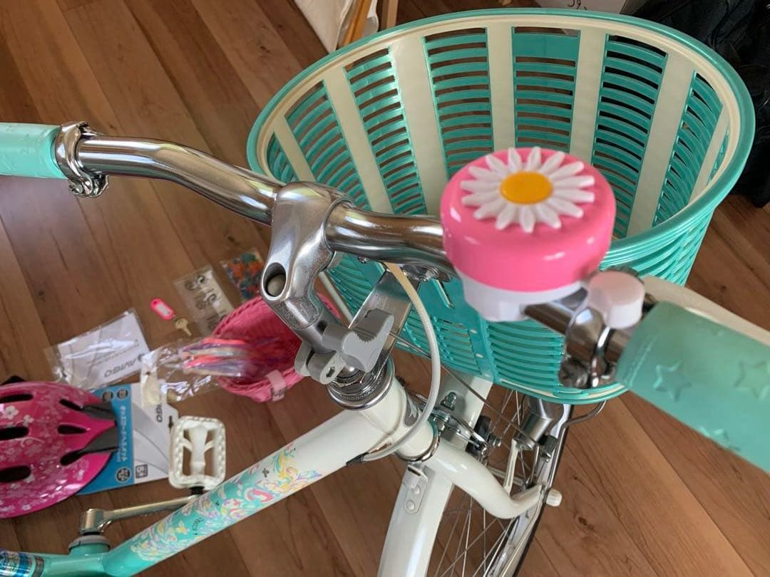 ブリヂストン エコパル　22インチ 女の子用 子供自転車 引取限定 ⭕️