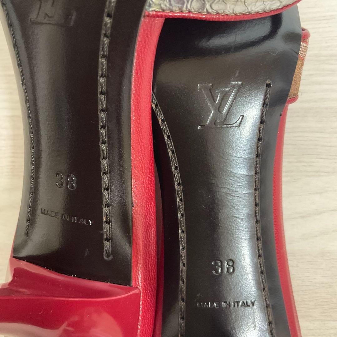 【限定品】ヴィトン 村上隆 サンダル モノグラム チェリーブロッサム 38