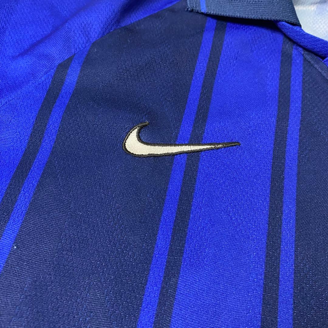 希少U.K製　NIKE ゲームシャツ　サッカー　銀タグ　y2k