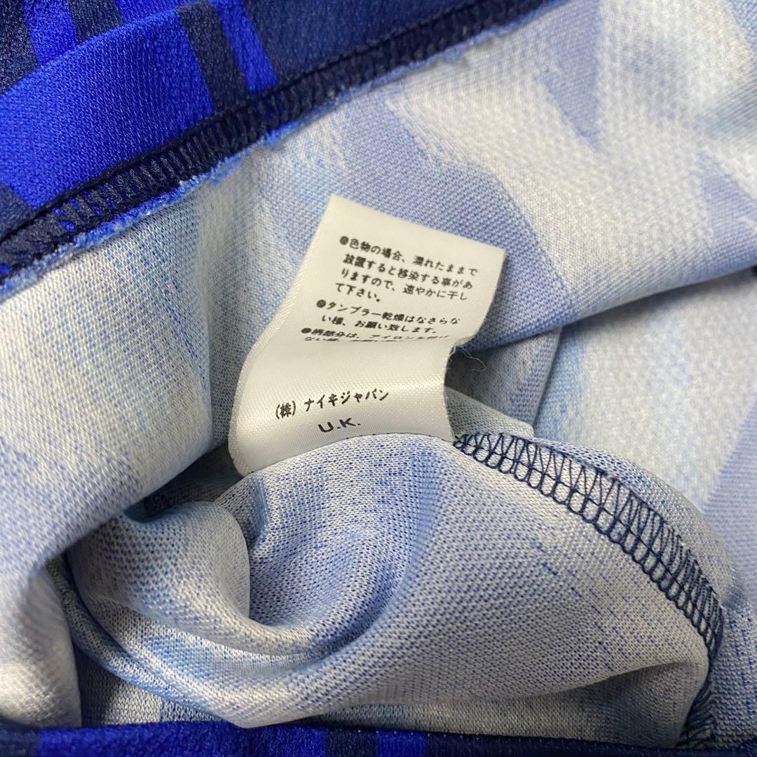 希少U.K製　NIKE ゲームシャツ　サッカー　銀タグ　y2k