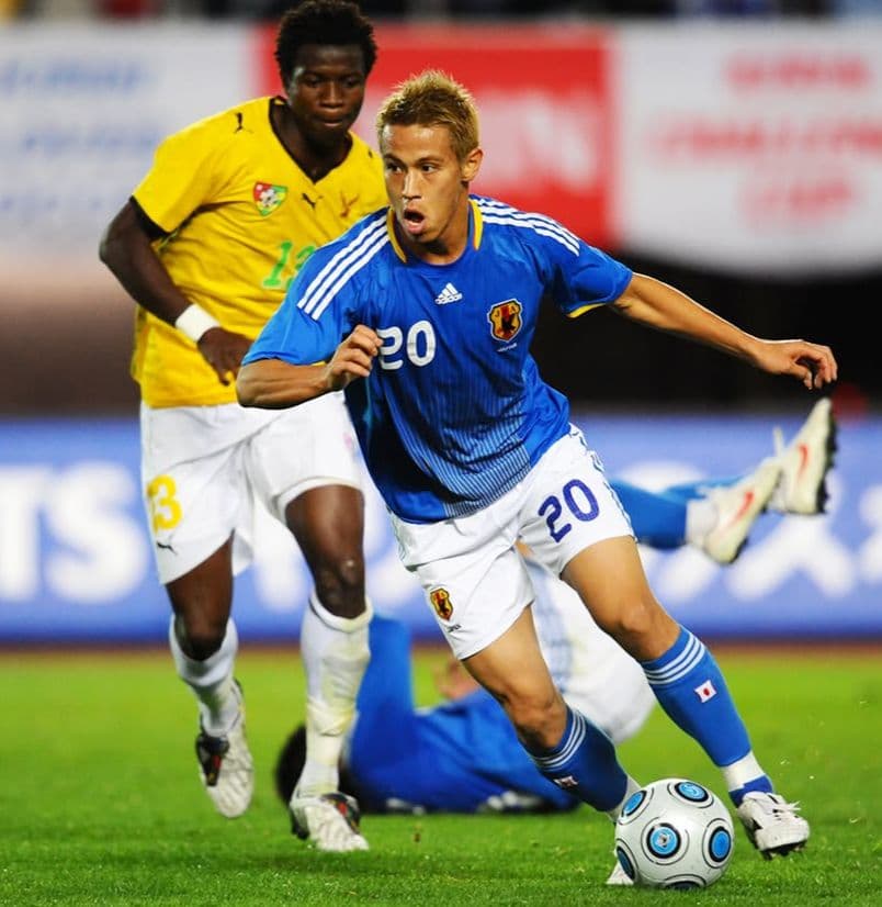 日本代表 2008/2009 アウェイ 選手用ユニフォーム 本田圭佑