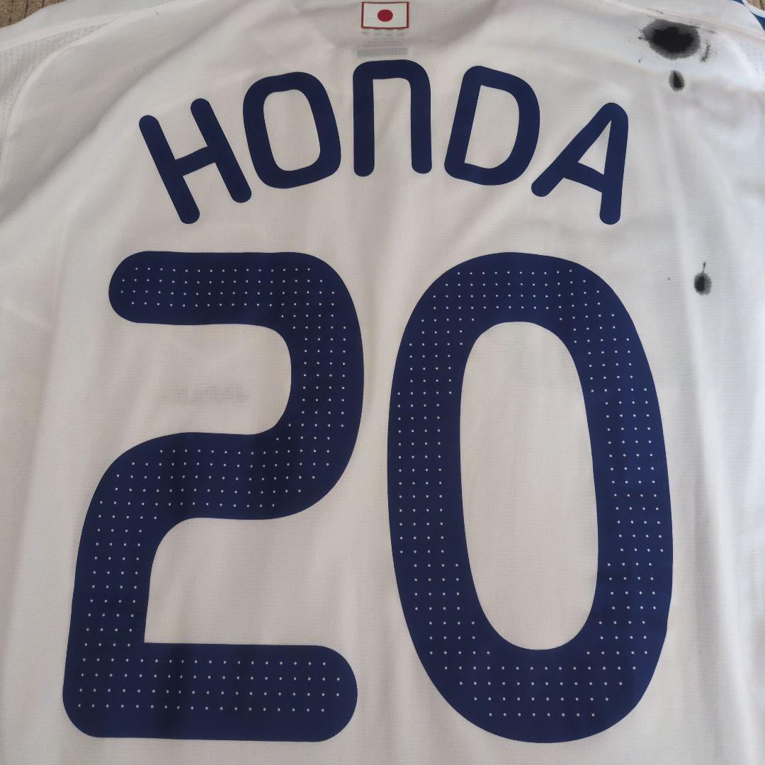 日本代表 2008/2009 アウェイ 選手用ユニフォーム 本田圭佑