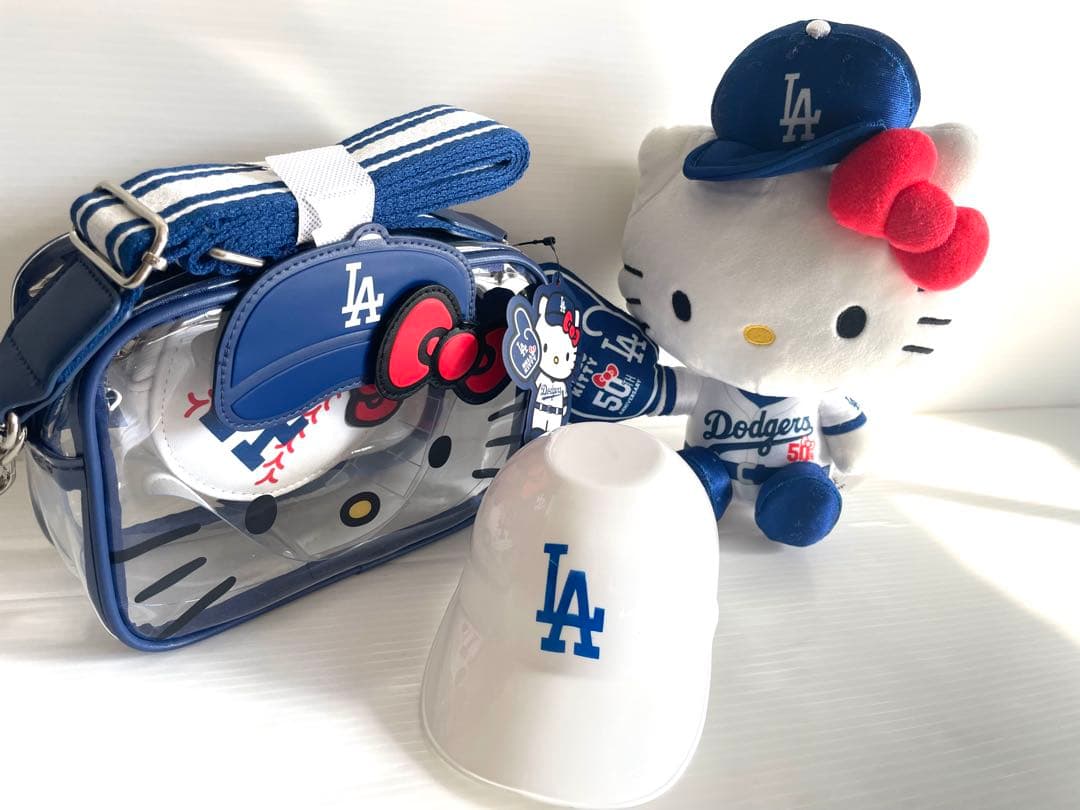 ロサンゼルス・ドジャース ハローキティセット