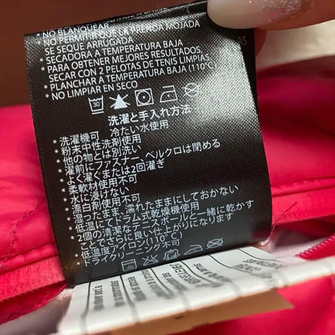 美品 オラージュ Orage リバーシブル ダウンジャケット 洗濯機OK