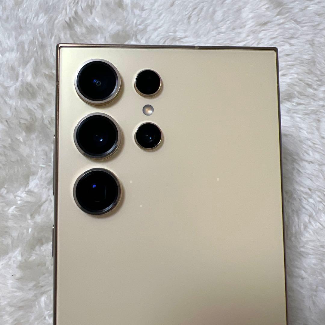 Galaxy S24 ultra 256GB チタニウムイエロー 美品 i22