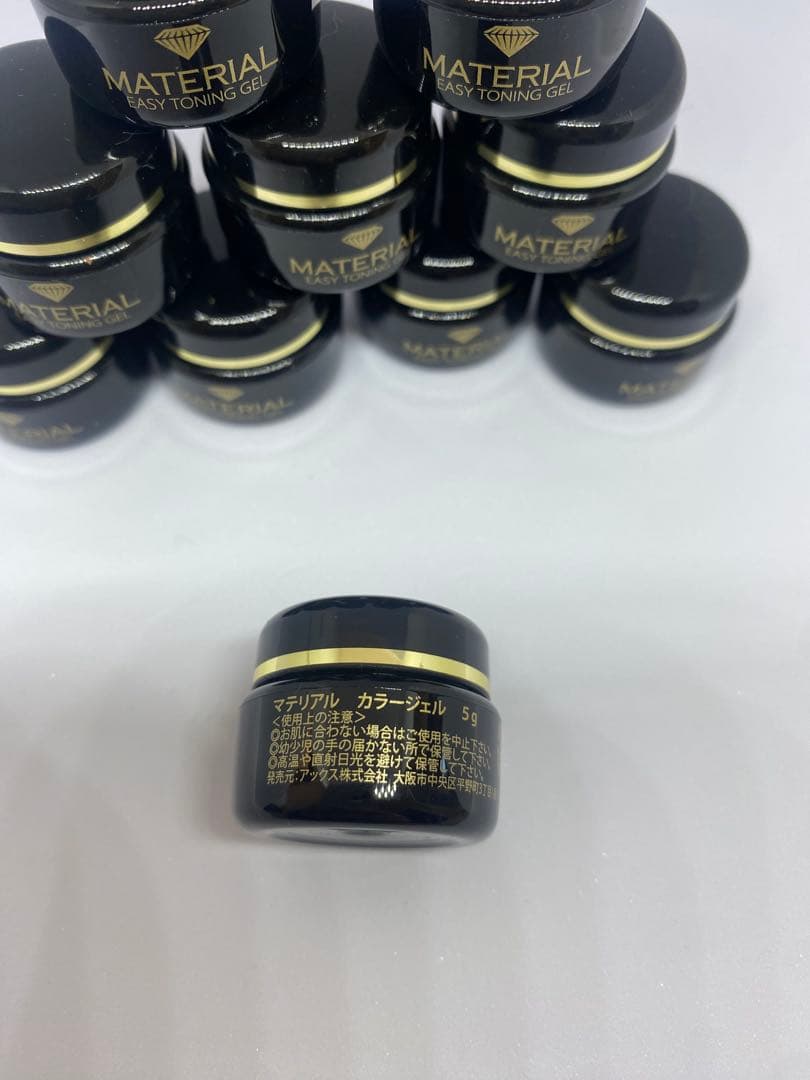 新品　遮光容器　500個セット　黒　ジェルネイル レンジ 空容器　 非売品