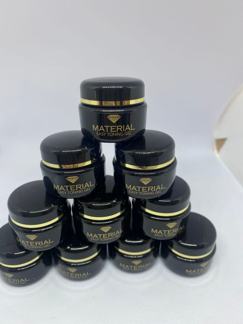 新品　遮光容器　500個セット　黒　ジェルネイル レンジ 空容器　 非売品