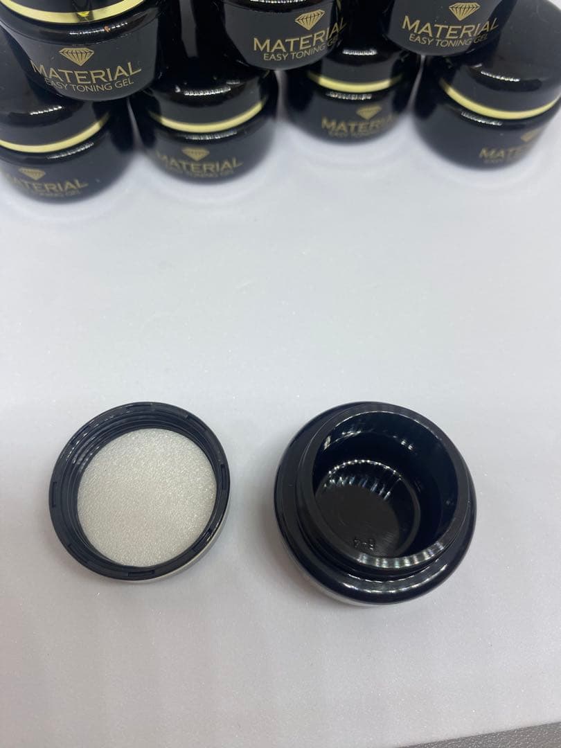 新品　遮光容器　500個セット　黒　ジェルネイル レンジ 空容器　 非売品