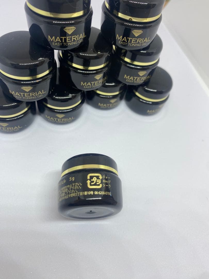 新品　遮光容器　500個セット　黒　ジェルネイル レンジ 空容器　 非売品