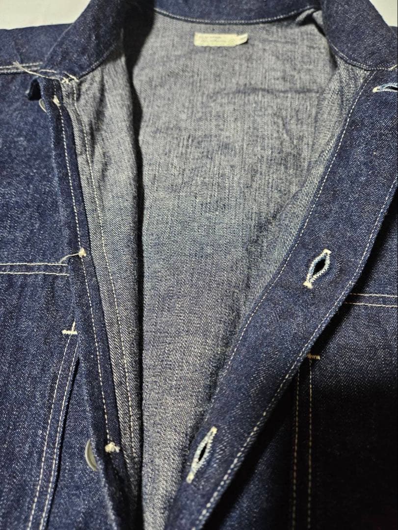 WAREHOUSE U.S.ARMY DENIM PULL OVER　サイズ38