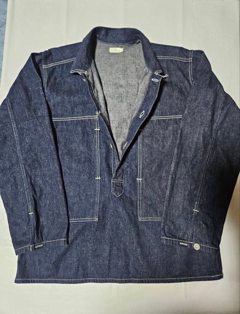 WAREHOUSE U.S.ARMY DENIM PULL OVER　サイズ38