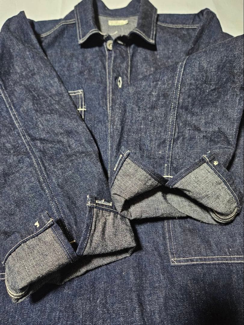 WAREHOUSE U.S.ARMY DENIM PULL OVER　サイズ38