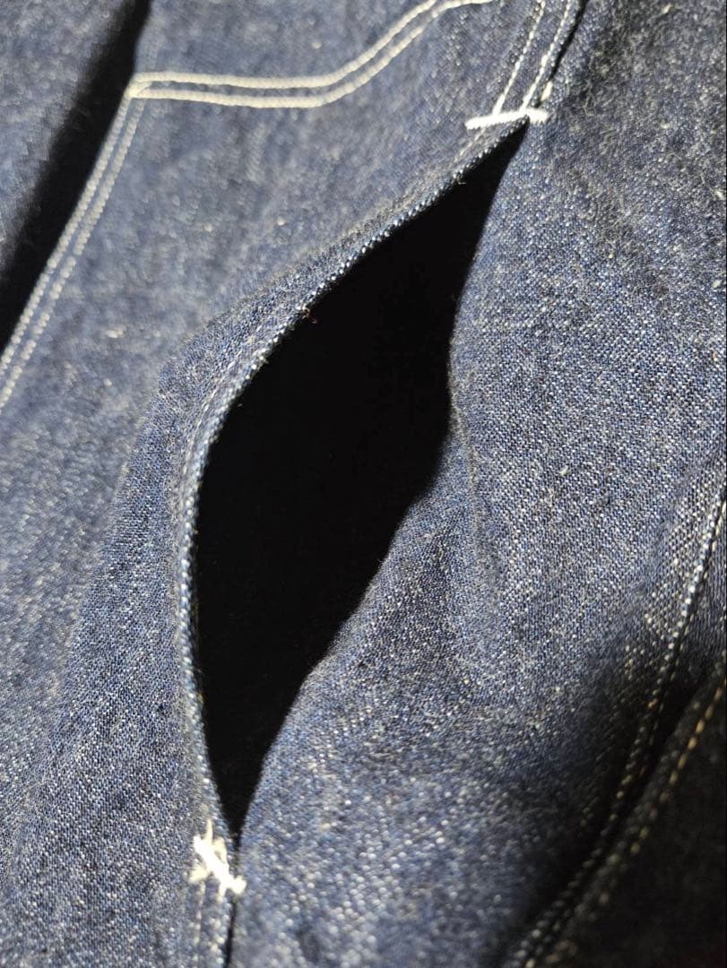 WAREHOUSE U.S.ARMY DENIM PULL OVER　サイズ38