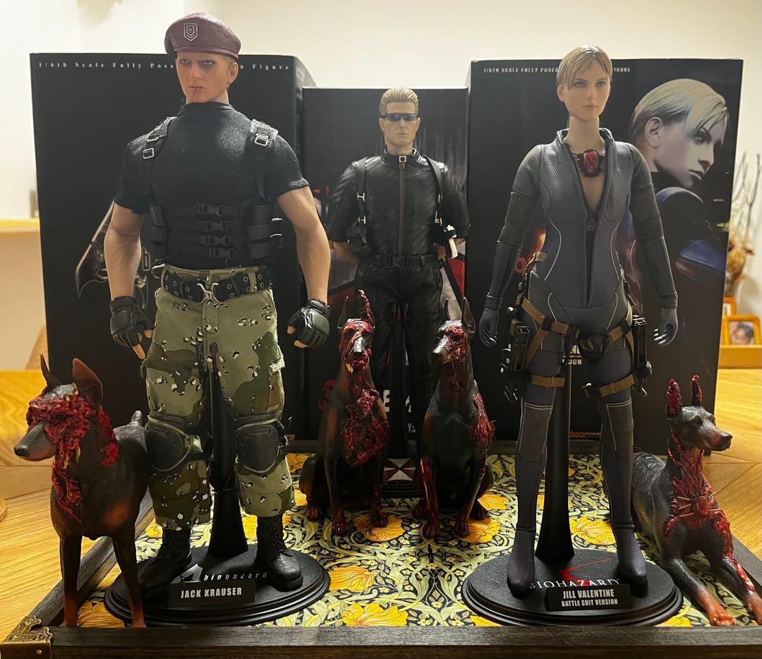 バイオハザード アクションフィギュア 3体セット