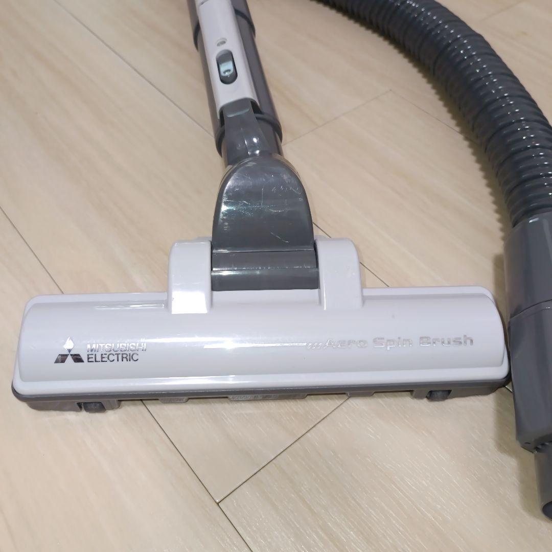 三菱 掃除機 Be-K TC-FJ2X-C＋純正紙パック4枚付 動作良好