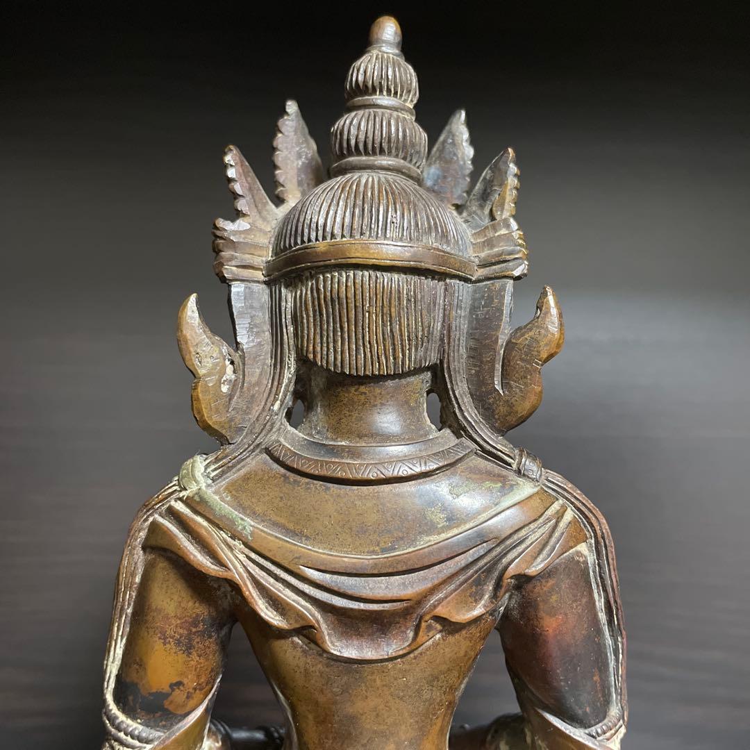 仏像　骨董　金属製