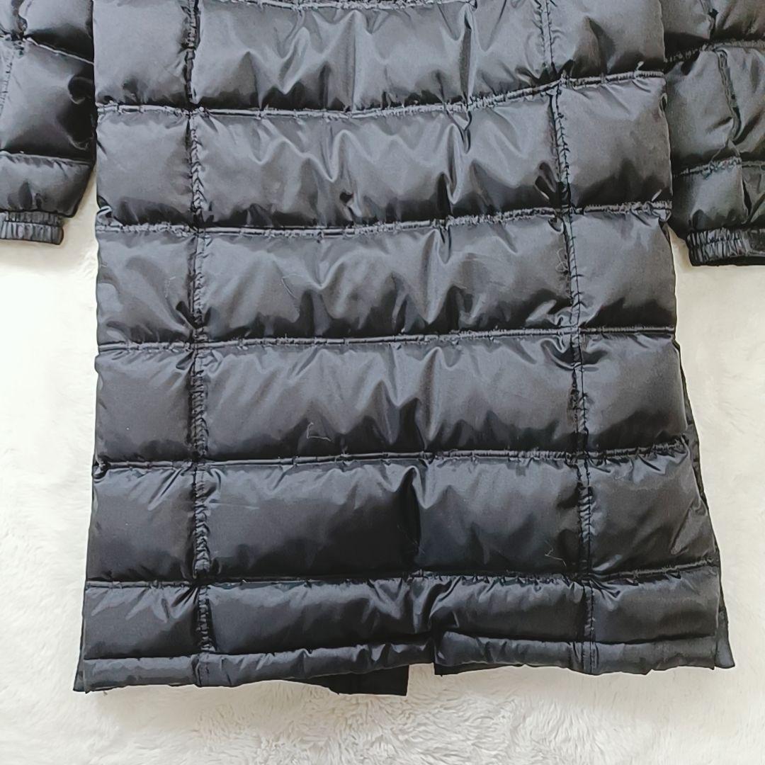 希少✨00s ナイキ ベンチコート ロング ダウン フェザー 防寒 ブラック М