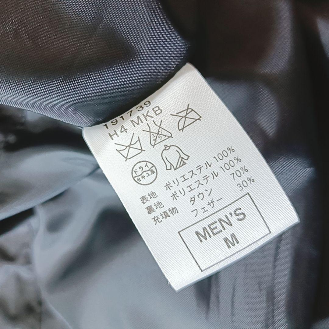 希少✨00s ナイキ ベンチコート ロング ダウン フェザー 防寒 ブラック М